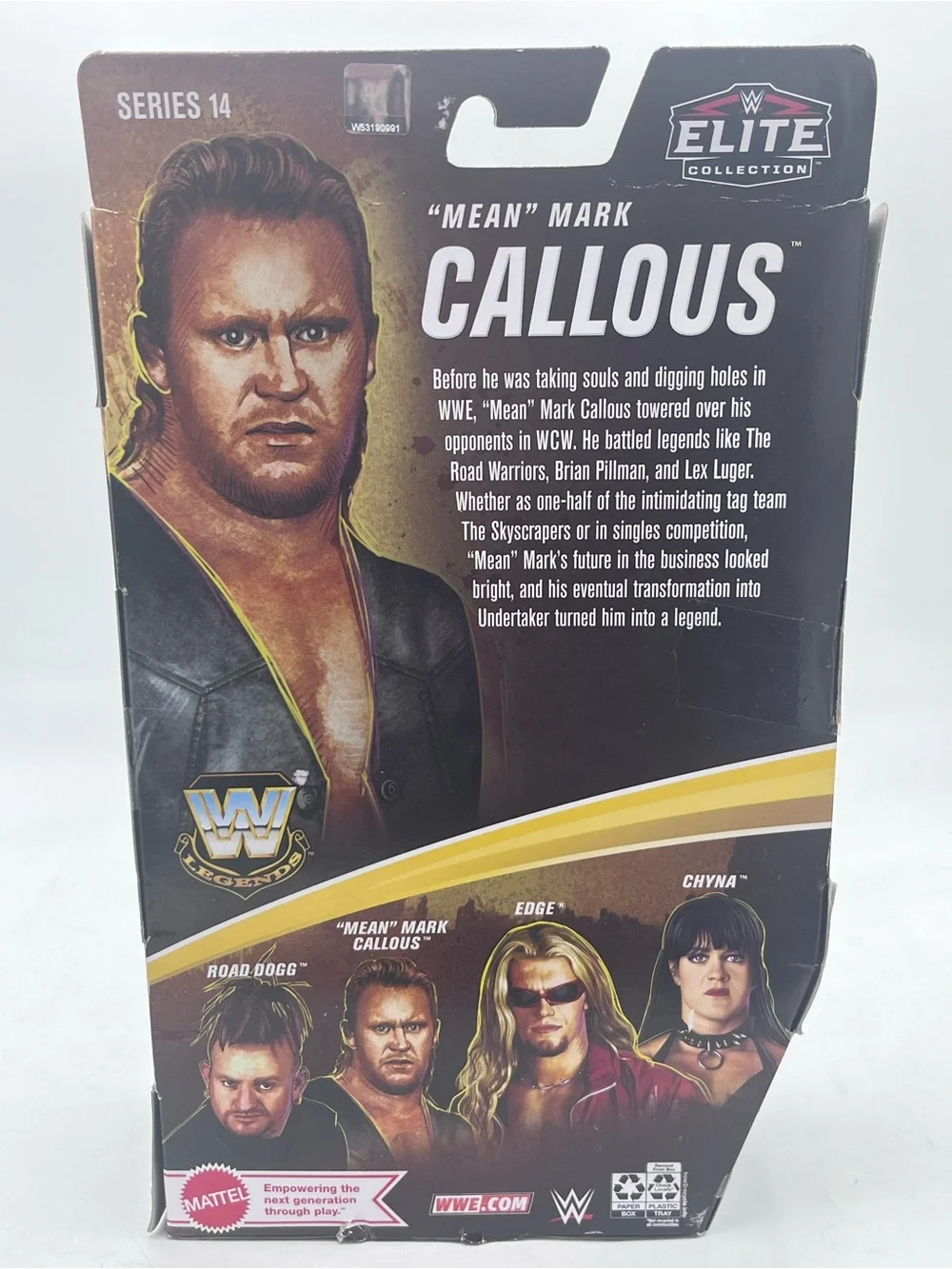 SEALED/BRAND NEW Mean” Mark Callous (The Undertaker)